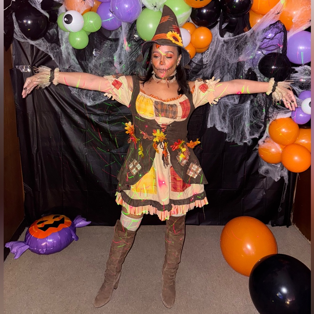 Halloween Scarecrow Costume Medium